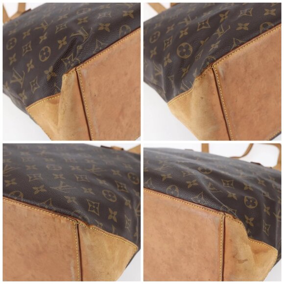 LOUIS VUITTON Monogram Cabas Mezzo Tote Bag M51151 LV Auth 148367 - Picture 14 of 16